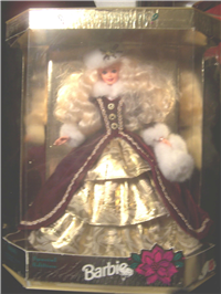HOLIDAY  Barbie Doll   (Happy Holidays Collection, Mattel  #15646, 1996) 
