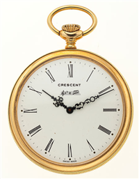 Crescent Musical Pocket Watch