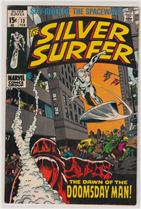 SILVER SURFER  #13     (Marvel, 1970)