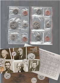 USA 10 Coins Uncirculated Mint Set  (U.S. Mint, 1985)