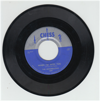 THE MOONGLOWS When I'm With You (Chess 1629, 1956) 45 RPM Doo-Wop