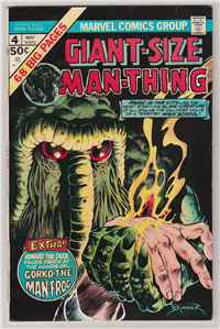GIANT-SIZE MAN-THING    #4     (Marvel, 1975)