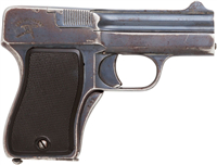 Berlin A. W. Schwarzlobe Blow Forward Semi-Automatic Pistol