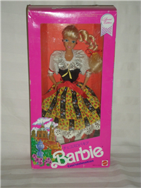 CZECHOSLOVAKIAN  Barbie Doll   (Dolls Of The World, Mattel  #7330, 1991) 