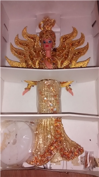 1995 Goddess of the Sun Barbie by Bob Mackie      (Barbie 14056)