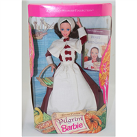 PILGRIM  Barbie Doll   (Thanksgiving, Mattel  #12577, 1995)