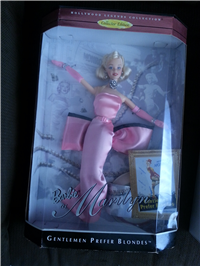 MARILYN MONROE GENTLEMEN PREFER BLONDES, PINK  Barbie Doll   (Marilyn Monroe Dolls, Mattel  #17451, 1997) 