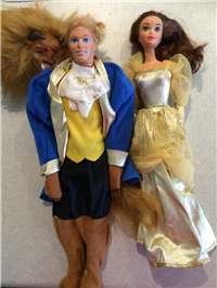 BEAUTY & THE BEAST BELLE, ON BROADWAY  Barbie Doll   (Disney Dolls, Mattel  #19844, 1998) 