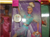 OLYMPIC SKATER  Barbie Doll   (Olympic Dolls, Mattel  #18501, 1998) 