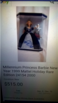 CRYSTAL JUBILEE  Barbie Doll   (Royal Jewels, Mattel  #21923, 1999) 