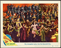 THE WIZARD OF OZ  Re-Release American Lobby Card #2  (MGM, 1949) Emerald City Card
