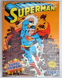 SUPERMAN FROM DC SUPER POWERS   Plastic Model Kit    (MPC, 1984)