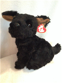 ASHES THE BLACK DOG  Beanie Baby #2018     (Ty, Inc., 1995)