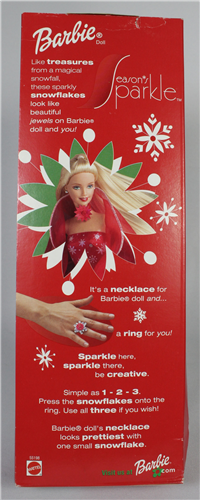 SEASONS SPARKLE  Barbie Doll   (Mattel  #55198, 2001) 