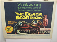 THE BLACK SCORPION   Original American Half Sheet   (Warner Brothers, 1957)