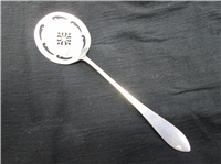  Sterling 6 3/8" Pierced Bon Bon Spoon   (Silversmith Unknown) 