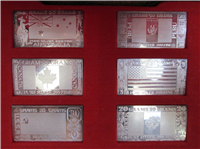 The Last Major Silver Producing Nations Silver Ingots Collection  (Silver Mint, 1973)