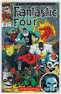 FANTASTIC FOUR  #349     (Marvel,  1991)