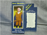 GEORGE WASHINGTON  7" Action Figure   (Hero of the American Revolution, S. S. Kresge, 1974) 