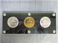 The Space Shuttle Columbia 20th Anniversary Medals Set  (Boeing Club, 2001)