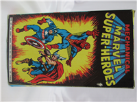 MECANICAL MARVEL SUPER-HEROES Spider-Man Wind Up Toy (Marx, 1968) 