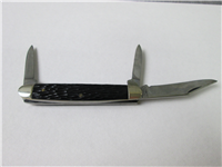 Vintage 1960s Stag Handle  2 3/4" 3-Blade No. 319 Equal End Pony Knife (Kutmaster)