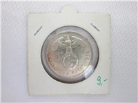 GERMANY 1939 5 Reichsmark Paul von Hindenburg Commemorative Coin 1847-1934