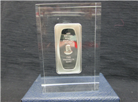 Father's Day 1000 Grains Proof Ingot With Lucite Display  (Franklin Mint, 1972)
