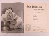 AMATEUR SCREEN AND PHOTOGRAPHY  Vol. 11 #3    (Camerarts Publishing, April, 1956) 