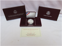 Olympic 90% Silver Dollar Proof in Box with COA    (US Mint, 1995 P)