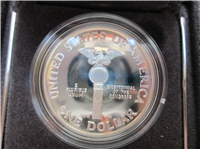US Congressional 200th Anniversary Silver Proof Dollar with Box & COA   (US Mint, 1989)