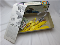 WWII BOEING-STEARMAN PT-17 PRIMARY TRAINER 1:4 Plastic Model Kit    (Lindberg Line 3102M:150, 1968)