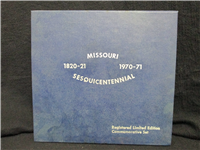 Missouri Sequicentennial Silver Medal Set (Danbury Mint, 1971)