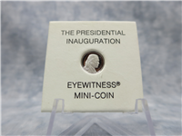 Gerald Ford Eyewitness Platinum Mini Coin (Franklin Mint, 1974)
