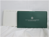 St. Patrick's Day Irish Silver Medal and First Day Cover   (Franklin Mint, 1976)