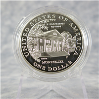 Dolley Madison Commemorative Silver Dollar Proof with Box and COA (US Mint, 1999-P)