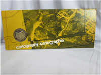 International Congress - Cartography Medallic Cover  (Wellings Mint, 1972)
