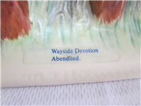 WAYSIDE DEVOTION Abendlied 8 1/4 inch Figurine  (Hummel 23/III, TMK 6)