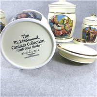 M. I. HUMMEL  4-Piece Canister Collection  (Danbury Mint, 1993)