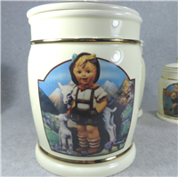M. I. HUMMEL  4-Piece Canister Collection  (Danbury Mint, 1993)