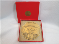CHICAGO AIA CENTENNIAL BRONZE MEDAL (Medallic Art, 1969)
