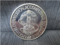 Apollo 11 Space Mission Silver Medal  (American Medal, 1969)