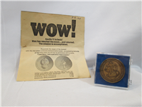 Apollo 11 Space Mission Bronze Medal  (American Medal, 1969)