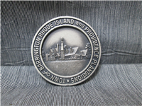 TOWN OF BARRINGTON RHODE ISLAND 200TH ANNIVERSARY SILVER COIN  (1770-1970)
