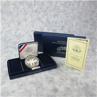 Lewis and Clark Bicentennial Silver Dollar Proof + Box & COA (US Mint, 2004-P)