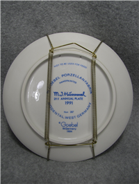 1991 JUST RESTING 21st Annual 7-1/2 inch Plate  (Hummel 287, TMK 6)