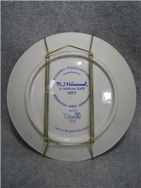1977 BOY ON SWING 7th Annual 7-1/2 inch Plate  (Hummel 270, TMK 5)