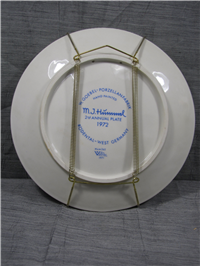 1972 HEAR YE HEAR YE 2nd Annual 7-1/2 inch Plate  (Hummel 265, TMK 4)
