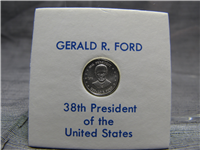 Gerald R. Ford Presidential Sterling Mini-Coin (Franklin Mint, 1974)