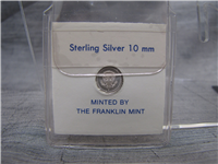 Gerald R. Ford Presidential Sterling Mini-Coin (Franklin Mint, 1974)